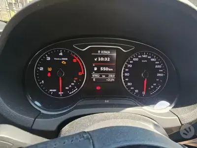 Usata Audi A3 110 CV (80 kW) 2018 Blu Berlina