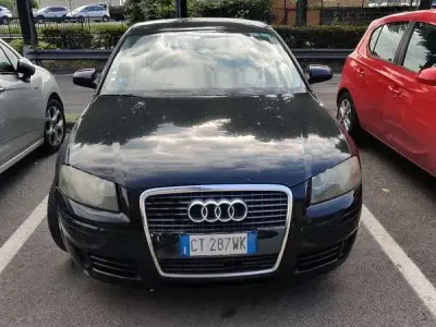 Begagnad Audi A3 Ambition 140 HK (102 kW) 2005 Svart Halvkombi