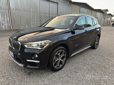 Usata BMW X1 Sport Line 150 CV (110 kW) 2017 Nero SUV