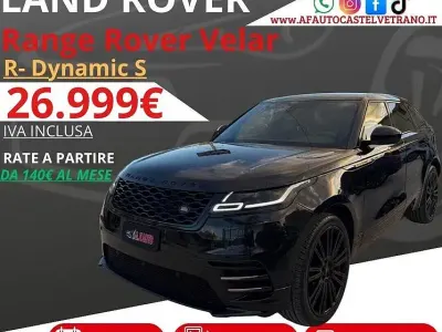 Usata Land Rover Range Rover Velar R-Dynamic 241 CV (177 kW) 2018 Nero SUV