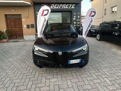 Usata Alfa Romeo Stelvio Sprint 190 CV (139 kW) 2020 Nero SUV
