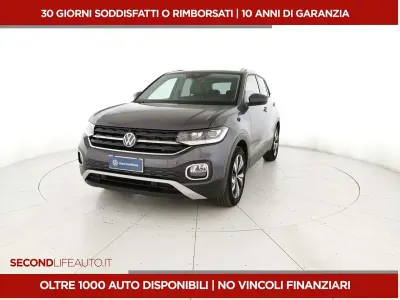 Usata VW T-Cross Advance 110 CV (80 kW) 2023 Grigio SUV
