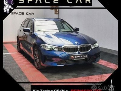 Usata BMW 318 Advantage 150 CV (110 kW) 2020 Blu Station wagon