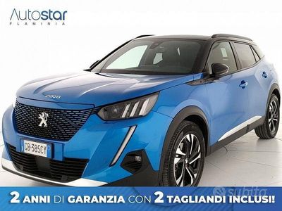 Usata Peugeot e-2008 GT-line 100 kW (136 CV) 2020 Blu SUV
