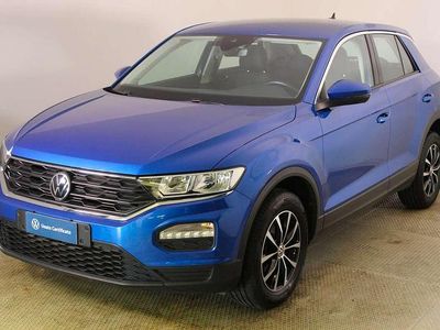 Usata VW T-Roc Business 110 CV (80 kW) 2021 Blu/azzurro SUV