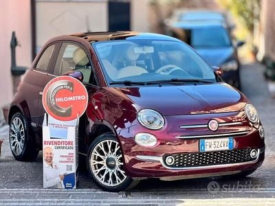 Usata Fiat 500 Lounge 69 CV (50 kW) 2019 Viola Utilitaria
