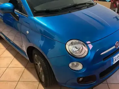 Begagnad Fiat 500 Sport 69 HK (50 kW) 2014 Blå Sedan