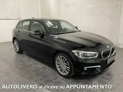 Usata BMW 116 Advantage 116 CV (85 kW) 2019 Nero Utilitaria