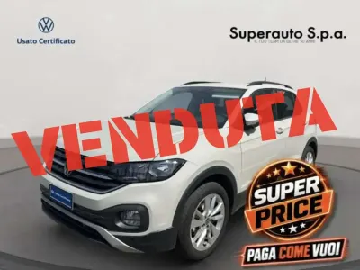 Usata VW T-Cross Style 95 CV (69 kW) 2023 Beige SUV