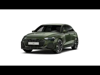 Nuova Audi A3 S-Line 150 CV (110 kW) 2026 Verde distretto metallizzato Berlina