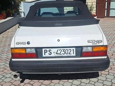 Usata Saab 900 Cabriolet 171 CV (125 kW) 1992 Bianco Cabrio