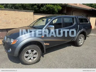 Usata Mitsubishi L200 Intense 136 CV (100 kW) 2008 Blu/azzurro Pick-up