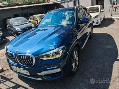 Käytetty BMW X3 xLine 190 HP (139 kW) 2018 Sininen Katumaasturi