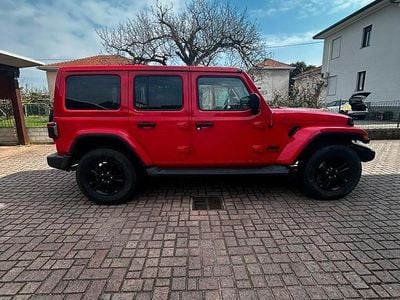 Usata Jeep Wrangler Sahara 2020 Rosso SUV