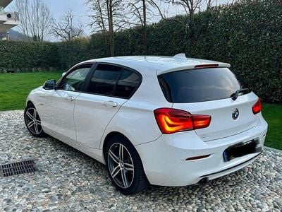 Usata BMW 116 Sport Line 116 CV (85 kW) 2015 Bianco Utilitaria