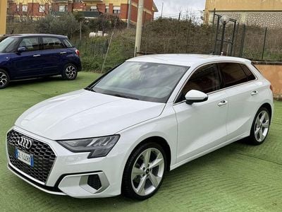 Usata Audi A3 Advanced 150 CV (110 kW) 2022 Bianco Berlina