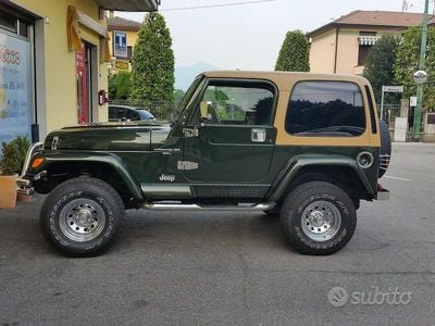 Usata Jeep Wrangler Sahara 1997 Verde SUV