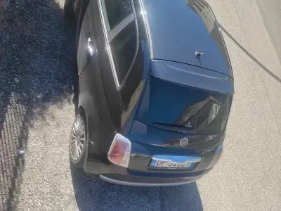 Usata Fiat 500 75 CV (55 kW) 2009 Nero Cabrio