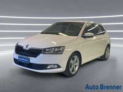 Usata Skoda Fabia Ambition 75 CV (55 kW) 2021 Bianco magnolia Berlina