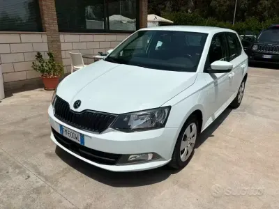 Usata Skoda Fabia 90 CV (66 kW) 2018 Bianco Berlina