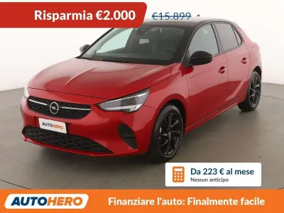 Usata Opel Corsa Design & Tech 102 CV (75 kW) 2022 Rosso Utilitaria
