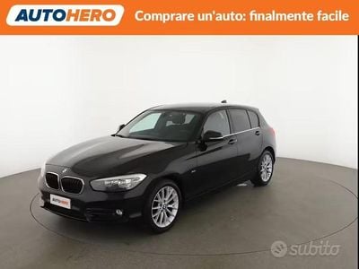 Begagnad BMW 118 Sport Line 135 HK (99 kW) 2016 Svart Halvkombi