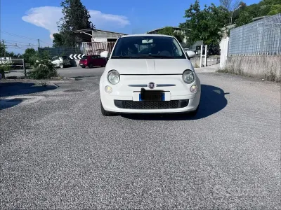 Usado Fiat 500 Sport 69 CV (50 kW) 2009 Blanco Descapotable