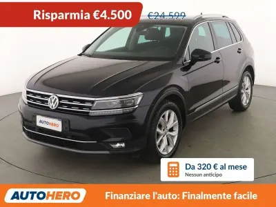 Usata VW Tiguan Advance 150 CV (110 kW) 2020 Nero SUV