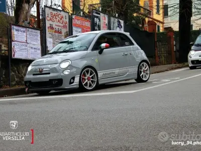 Usata Abarth 500 135 CV (99 kW) 2009 Grigio Utilitaria
