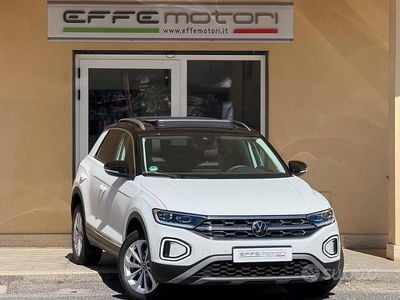 Usata VW T-Roc Style 150 CV (110 kW) 2024 Bianco SUV