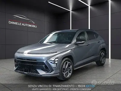 Usata Hyundai Kona N Line 120 CV (88 kW) 2023 Blu SUV