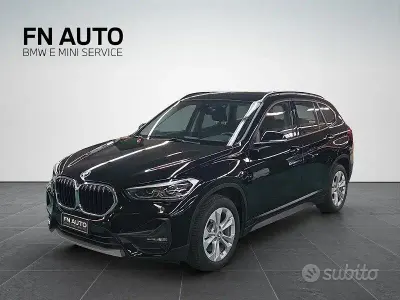 Usata BMW X1 Advantage 220 CV (161 kW) 2021 Nero SUV