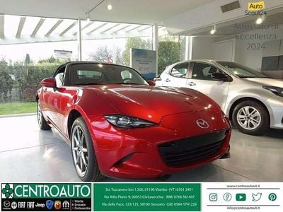 Usata Mazda MX5 Exclusive-Line 132 CV (97 kW) 2025 Rosso metallizzato Cabrio