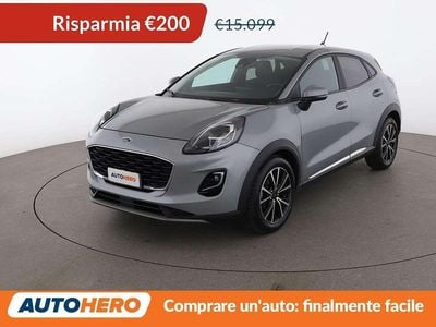 Usata Ford Puma Titanium 125 CV (91 kW) 2022 Argento SUV