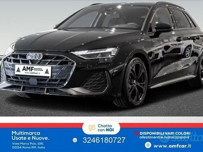 Usata Audi A3 S-Line 150 CV (110 kW) 2024 Nero Station wagon