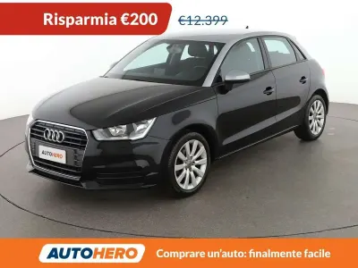 Usata Audi A1 95 CV (69 kW) 2016 Nero Utilitaria