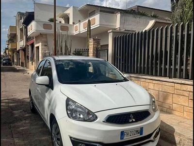 Usata Mitsubishi Space Star 71 CV (52 kW) 2017 Bianco Utilitaria