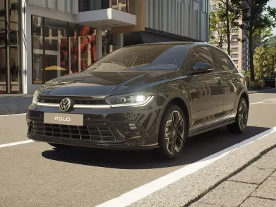 Nuova VW Polo R-line Plus 95 CV (69 kW) 2026 Deep black perlato Utilitaria