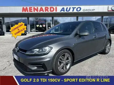 Usata VW Golf VII Edition 150 CV (110 kW) 2017 Grigio Berlina