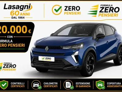 Usata Renault Captur Techno 101 CV (74 kW) 2025 Blu  nero SUV