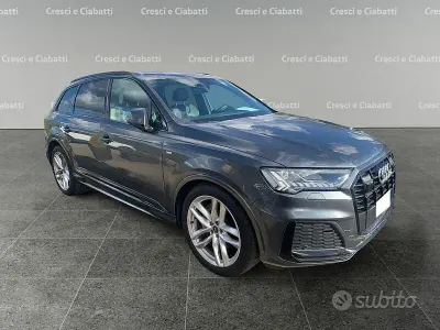 Usata Audi Q7 Sport 286 CV (210 kW) 2020 Grigio SUV