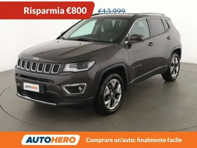 Usata Jeep Compass Limited 140 CV (102 kW) 2018 Grigio SUV