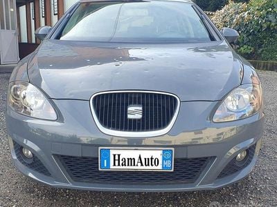 Usata Seat Leon Sport 105 CV (77 kW) 2010 Grigio Utilitaria