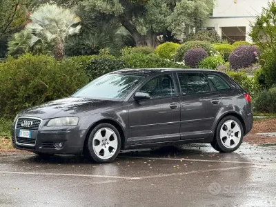Usata Audi A3 170 CV (125 kW) 2007 Grigio Utilitaria