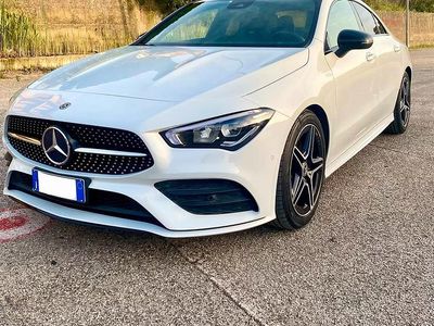 Usata Mercedes CLA200 Premium 150 CV (110 kW) 2019 Bianco Coupé