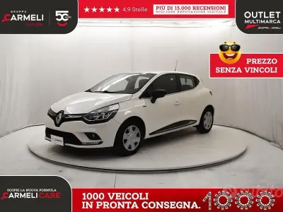 Usata Renault Clio IV 75 CV (55 kW) 2018 Bianco avorio Berlina