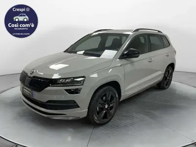 Usata Skoda Karoq SportLine 150 CV (110 kW) 2022 Grigio SUV