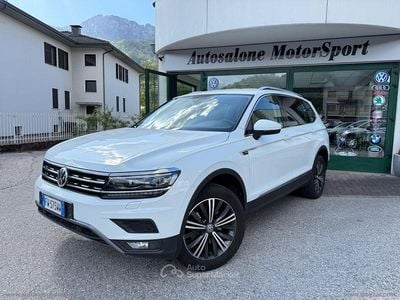 Usata VW Tiguan Allspace Advance 150 CV (110 kW) 2019 Bianco SUV