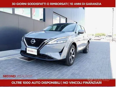 Usata Nissan Qashqai N-Connecta 140 CV (102 kW) 2022 Grigio SUV