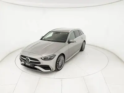 Usata Mercedes C220 Premium Plus 197 CV (144 kW) 2023 Argento Station wagon
